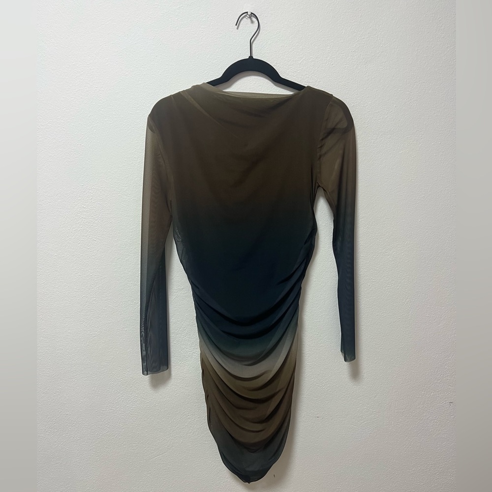 Black and Blue Ombre Dress from Zara NWT